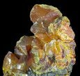 Orpiment Crystals on Matrix - Peru #63809-2